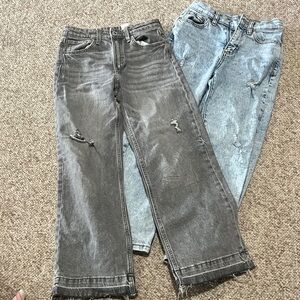 Two Pairs Girl’s Jeans